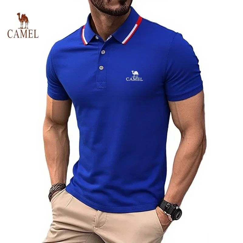 Men's Casual Fashion Breathable Polo Shirt Comfortable Embroidered Top for Business And Leisure
Men's Casual Fashion Breathable Polo Shirt Comfortable Embroidered Top for Business And Leisure