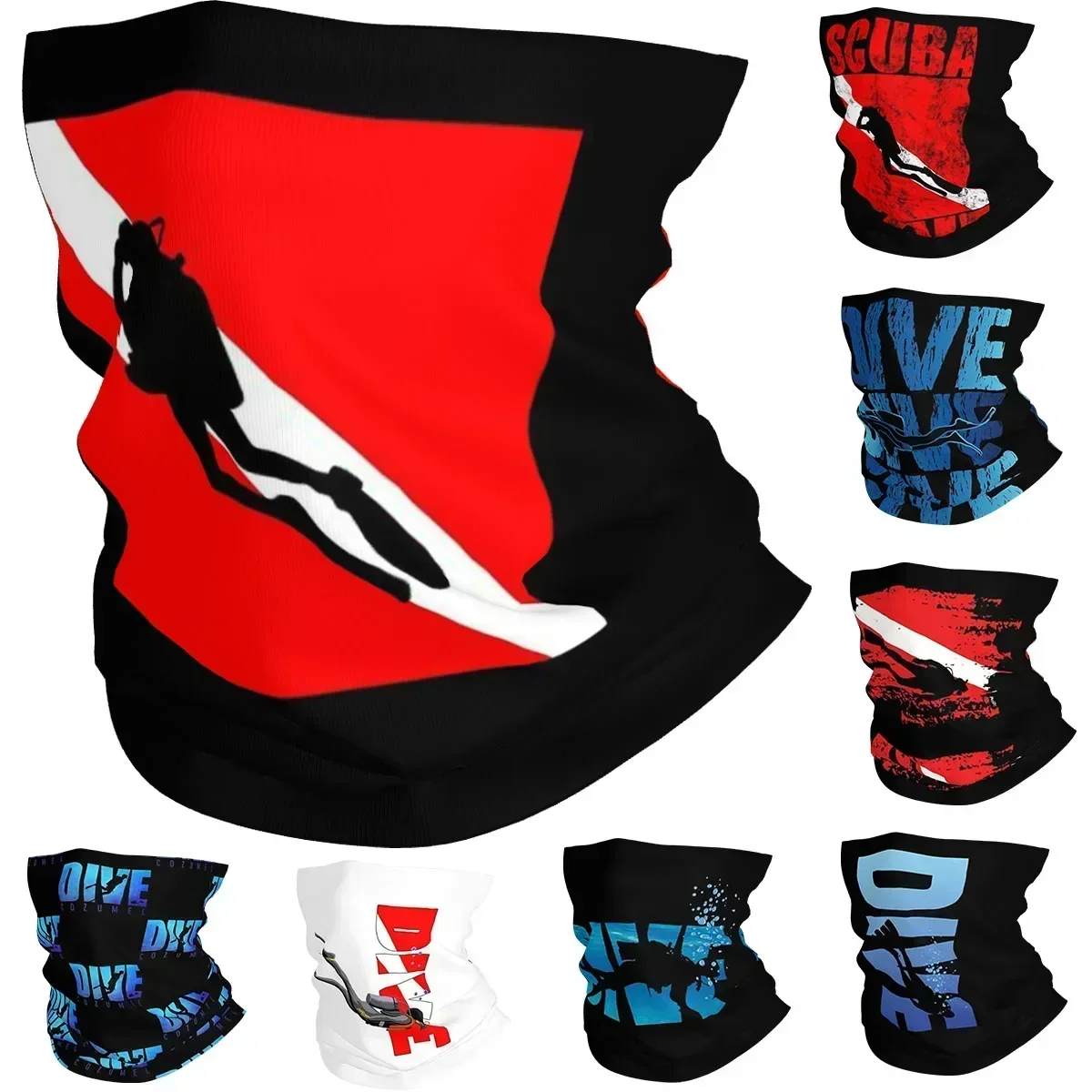 Dive Scuba Diver Bandana Neck Cover Printed Diving Wrap Scarf Multifunctional Face Mask Fishing for Men Women Adult All Season
Dive Scuba Diver Bandana Neck Cover Printed Diving Wrap Scarf Multifunctional Face Mask Fishing for Men Women Adult All Season