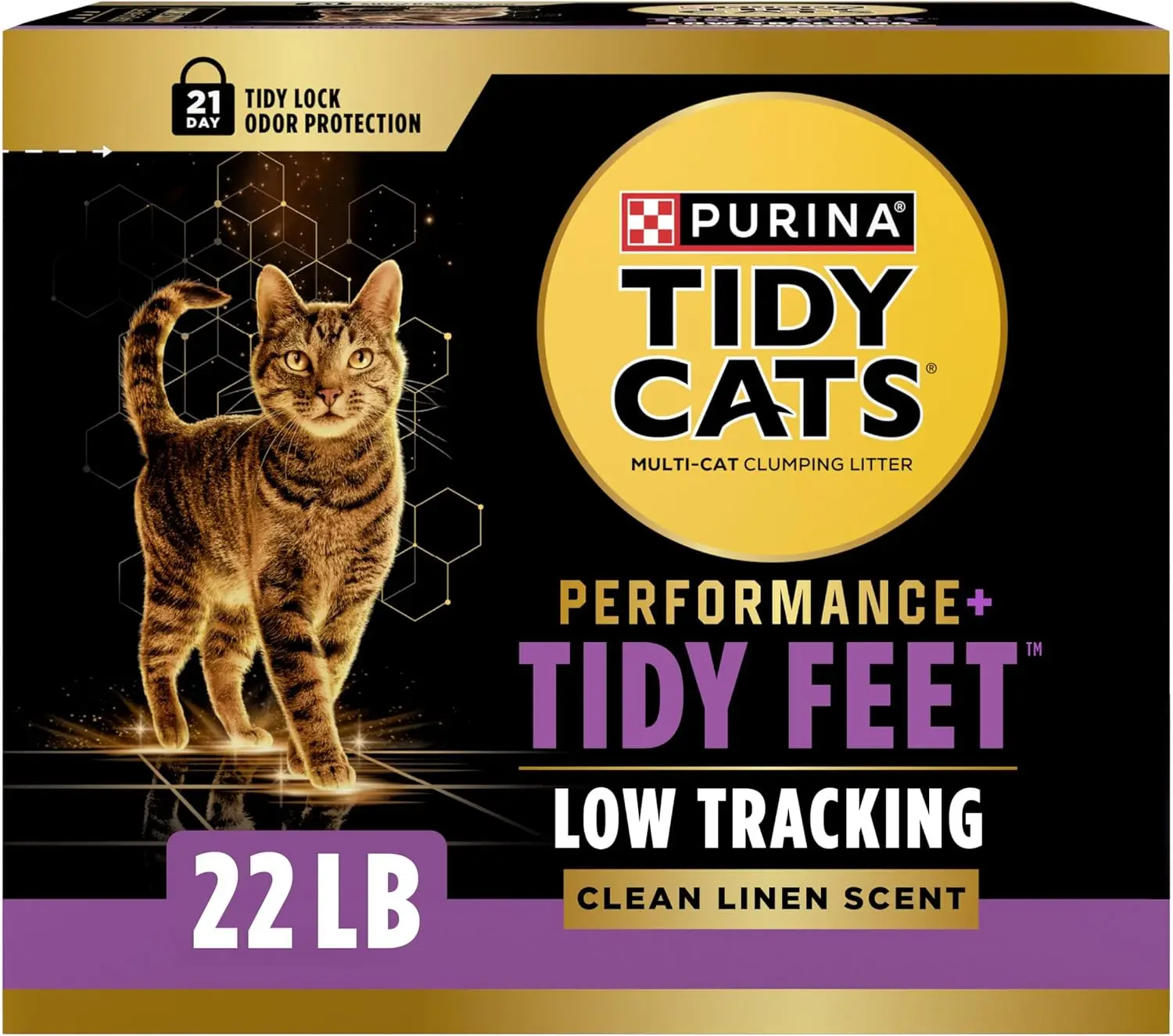 Performance Plus Tidy Feet Cat Litter, Scented Low Tracking Clumping Multi-Cat Odor Control with Clean Linen Scent, 22 Lb. Box
Performance Plus Tidy Feet Cat Litter, Scented Low Tracking Clumping Multi-Cat Odor Control with Clean Linen Scent, 22 Lb. Box