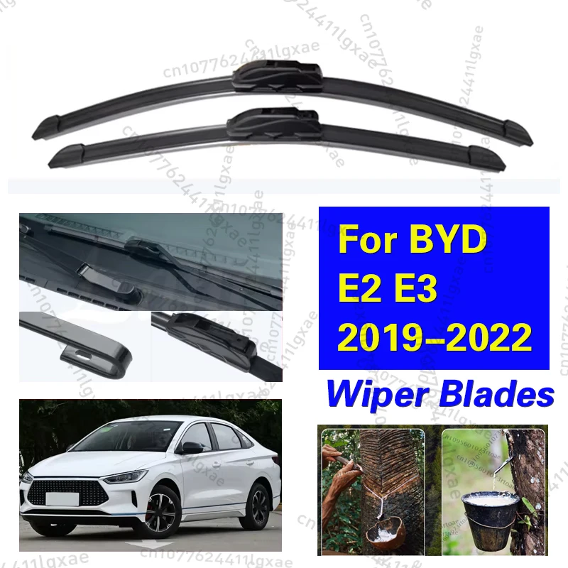 Car Front Windshield Wipers For BYD E2 E3 2019-2022 Wiper Blade Rubber Car Windshield Windscreen Accessories 2020 2021 24"+16"
Car Front Windshield Wipers For BYD E2 E3 2019-2022 Wiper Blade Rubber Car Windshield Windscreen Accessories 2020 2021 24"+16"