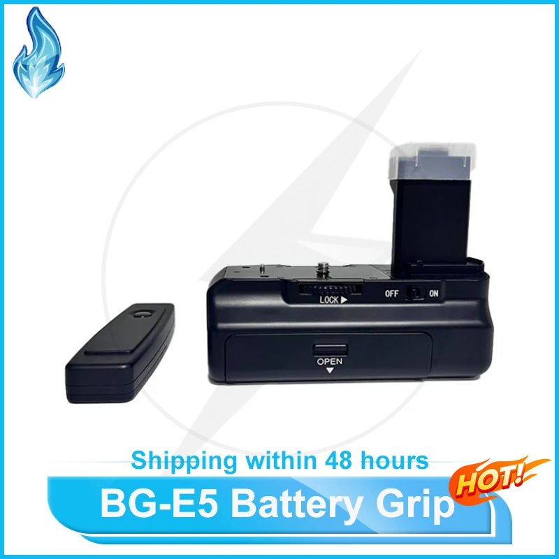 BG-E5 Battery Holder Grip Extended Shooting Time Compatible with Canon 450D 500D 1000D for Studio And Daily Vlog Creation
BG-E5 Battery Holder Grip Extended Shooting Time Compatible with Canon 450D 500D 1000D for Studio And Daily Vlog Creation