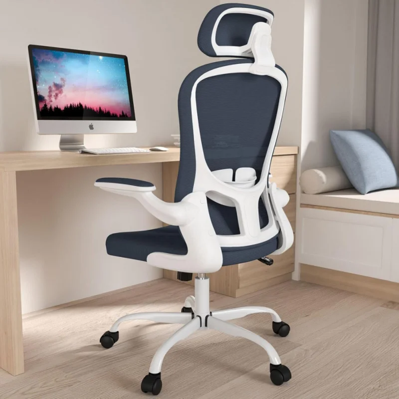 Office Chair, High Back Ergonomic Desk Chair, Breathable Mesh Desk Chair with Adjustable Lumbar Support and Headrest
Office Chair, High Back Ergonomic Desk Chair, Breathable Mesh Desk Chair with Adjustable Lumbar Support and Headrest