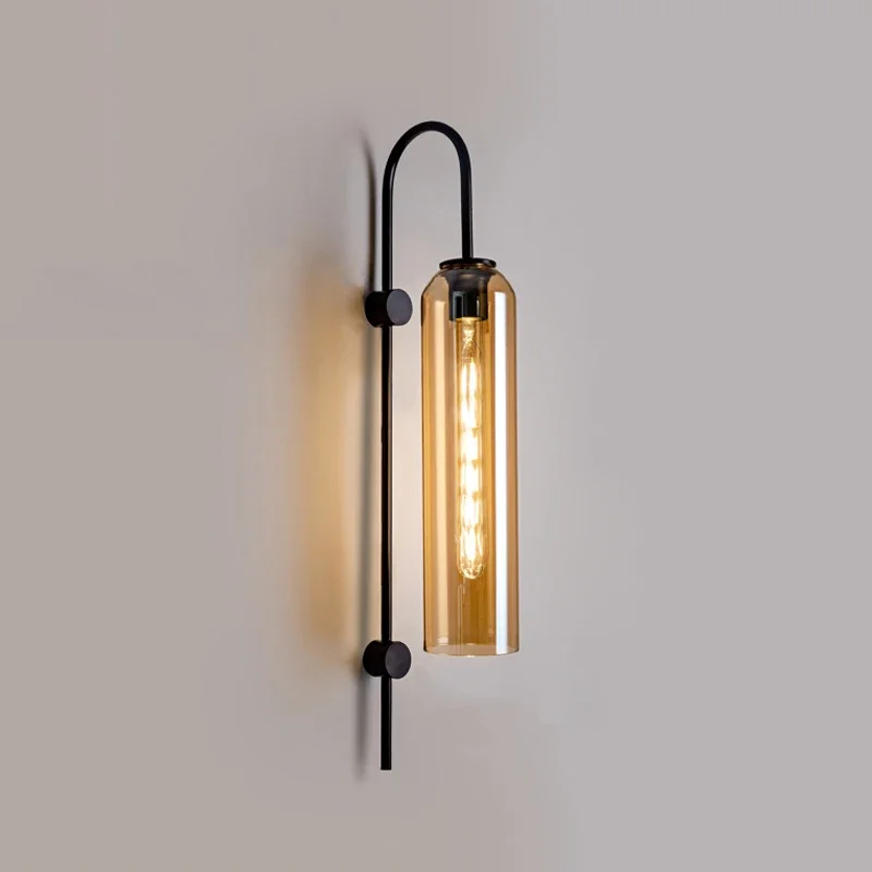 Glass Wall Lamp Nordic Modern Light Luxury Lampshade E27 LED Interior Lighting for Living Room Home Design Bedside Wall Light
Glass Wall Lamp Nordic Modern Light Luxury Lampshade E27 LED Interior Lighting for Living Room Home Design Bedside Wall Light