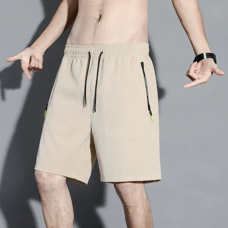 New Lce Silk Shorts Men's Summer Thin Sports Cropped Pants Loose Straight Leg Cool Breathable New Fashion Trend Casual M-7XL
New Lce Silk Shorts Men's Summer Thin Sports Cropped Pants Loose Straight Leg Cool Breathable New Fashion Trend Casual M-7XL