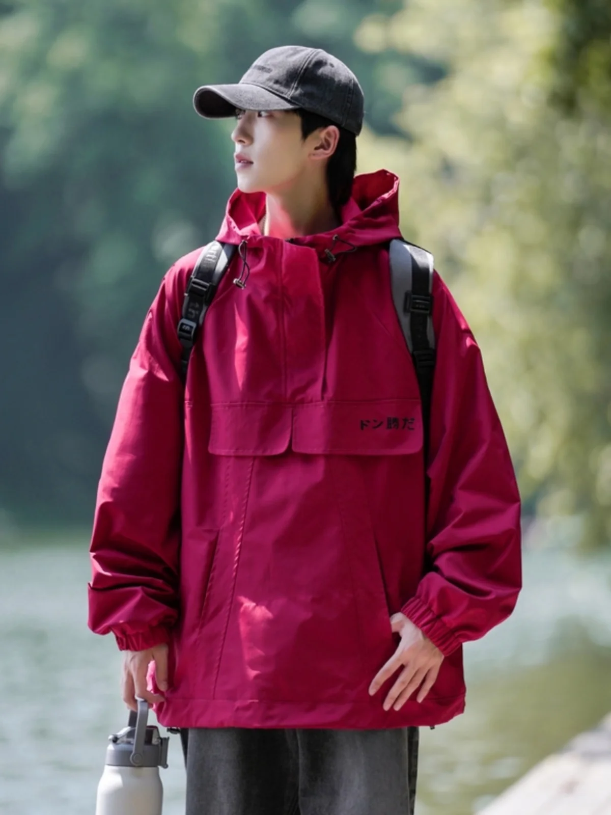 Красная мужская ветрозащитная рабочая куртка для активного отдыха, модный американский бренд, весна-осень, новая модель, свободный крой, с множеством карманов, повседневное пальто
Красная мужская ветрозащитная рабочая куртка для активного отдыха, модный американский бренд, весна-осень, новая модель, свободный крой, с множеством карманов, повседневное пальто