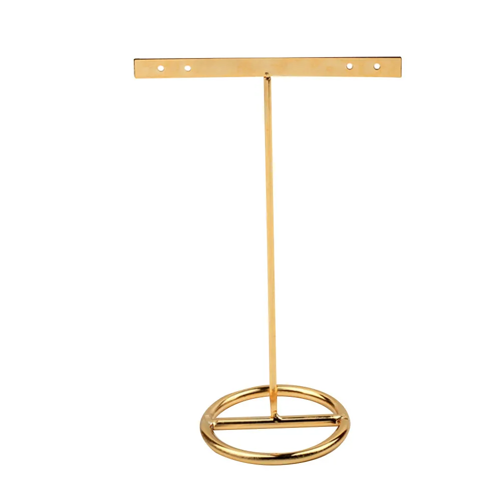 Earring Display Stand T-Shape Jewelry Organizer Metal Holder Small Size Golden Stable Base For Earrings Bracelets Keys
Earring Display Stand T-Shape Jewelry Organizer Metal Holder Small Size Golden Stable Base For Earrings Bracelets Keys