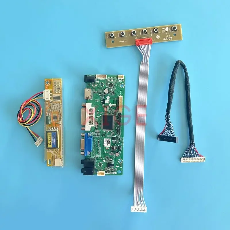 Controller Driver Board Fit LP154WU1 LTN154U1 LQ154M1LW02 1CCFL DIY Kit HDMI-Compatible LVDS-30Pin DVI VGA LCD Display 1920*1200
Controller Driver Board Fit LP154WU1 LTN154U1 LQ154M1LW02 1CCFL DIY Kit HDMI-Compatible LVDS-30Pin DVI VGA LCD Display 1920*1200