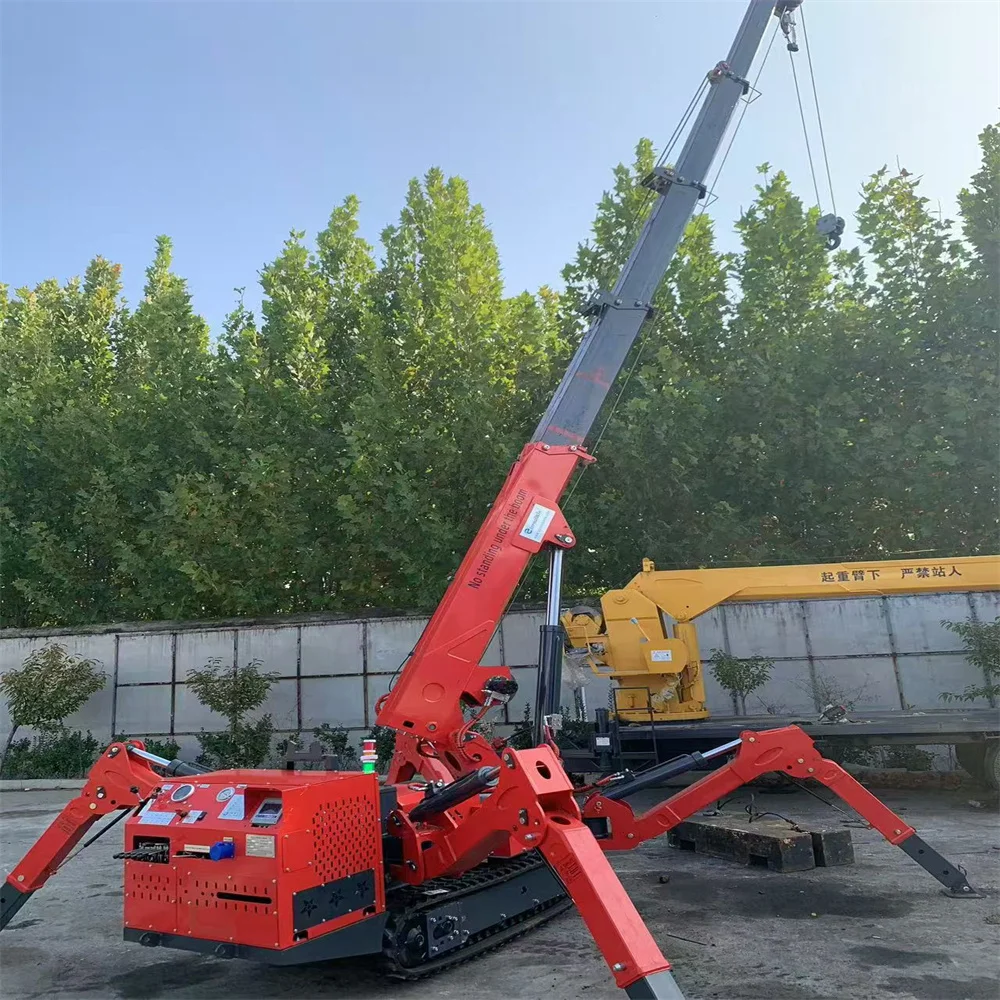 Spider Crane Crawler Type Mini Spider Crawler Crane 1t 3t 5t Mini Spider Lifting Crawler Cranes
Spider Crane Crawler Type Mini Spider Crawler Crane 1t 3t 5t Mini Spider Lifting Crawler Cranes
