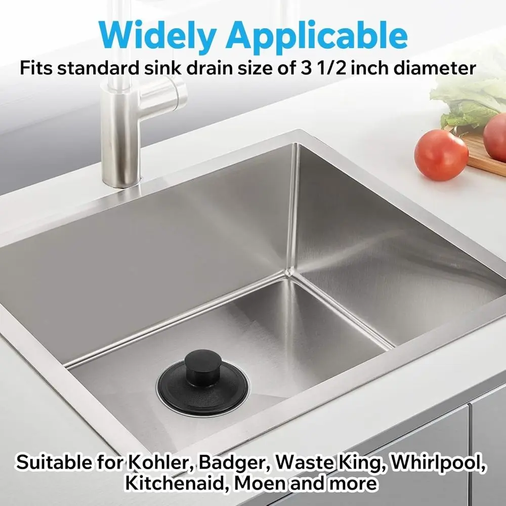 Anti-Odor Garbage Disposal Stopper Rust-Resistant Universal Kitchen Sink Drain Plug Durable for Insinkerator/Waste King
Anti-Odor Garbage Disposal Stopper Rust-Resistant Universal Kitchen Sink Drain Plug Durable for Insinkerator/Waste King