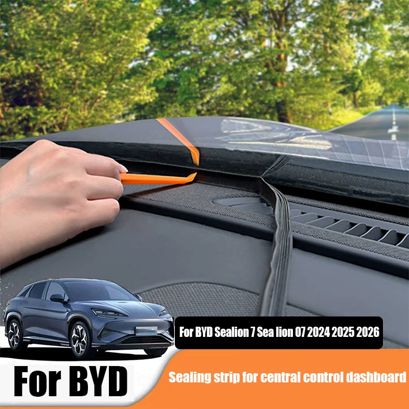 Для BYD Sealion 7 Sea lion 07 EV 2025 Звукоизоляция и шумоподавление уплотнительной ленты на центральной панели управления
Для BYD Sealion 7 Sea lion 07 EV 2025 Звукоизоляция и шумоподавление уплотнительной ленты на центральной панели управления