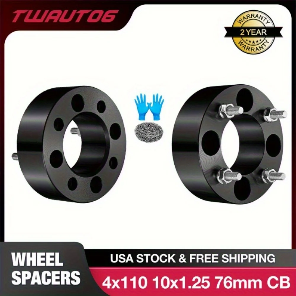 2PCS 2" | 4x110 Wheel Spacers For Honda Rancher 350 400 420 Recon 250 Rincon 650
2PCS 2" | 4x110 Wheel Spacers For Honda Rancher 350 400 420 Recon 250 Rincon 650