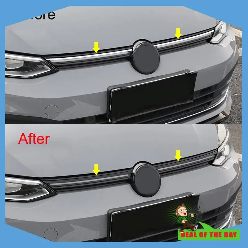 New Arrival For Golf 8 MK8 2020 2021 Glossy Black Car Front Bumper Grille Decoration Strip Cover
New Arrival For Golf 8 MK8 2020 2021 Glossy Black Car Front Bumper Grille Decoration Strip Cover
