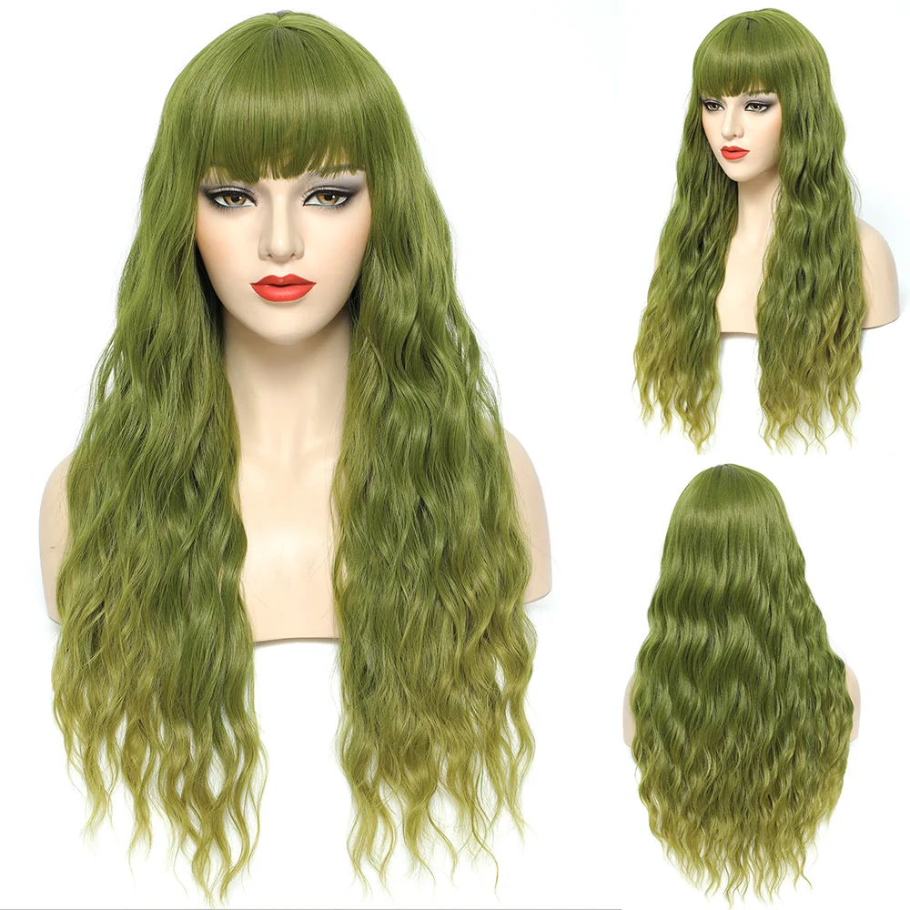MISS ROLA Synthetic Pink Ombre Brown Light Blonde Wavy Wig Party Daily Cosplay Wigs for Black White Women Colorful Fiber
MISS ROLA Synthetic Pink Ombre Brown Light Blonde Wavy Wig Party Daily Cosplay Wigs for Black White Women Colorful Fiber