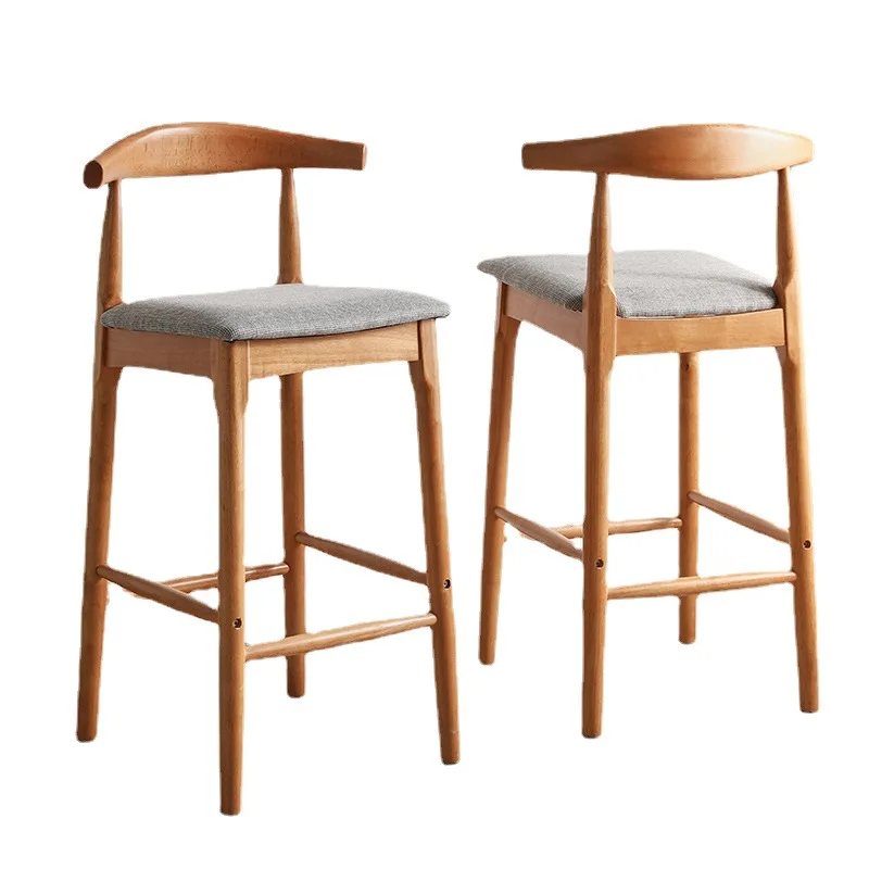 Solid wood bar table bar chair combination household cherry wood dining table high table
Solid wood bar table bar chair combination household cherry wood dining table high table