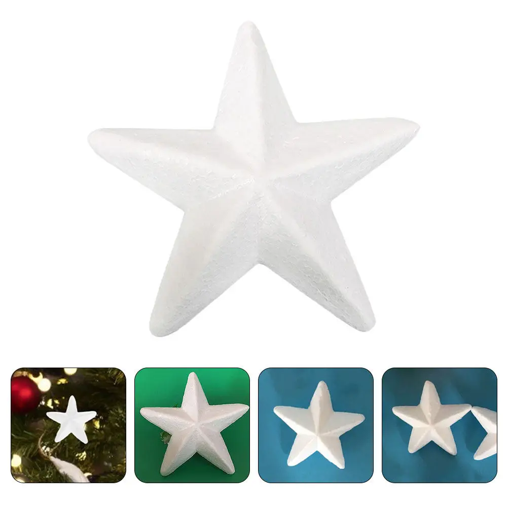 20Pcs White Foam Stars DIY Craft Decorations Christmas Tree Ornaments Holiday Party Supplies White Foam Block Xmas Hanging
20Pcs White Foam Stars DIY Craft Decorations Christmas Tree Ornaments Holiday Party Supplies White Foam Block Xmas Hanging