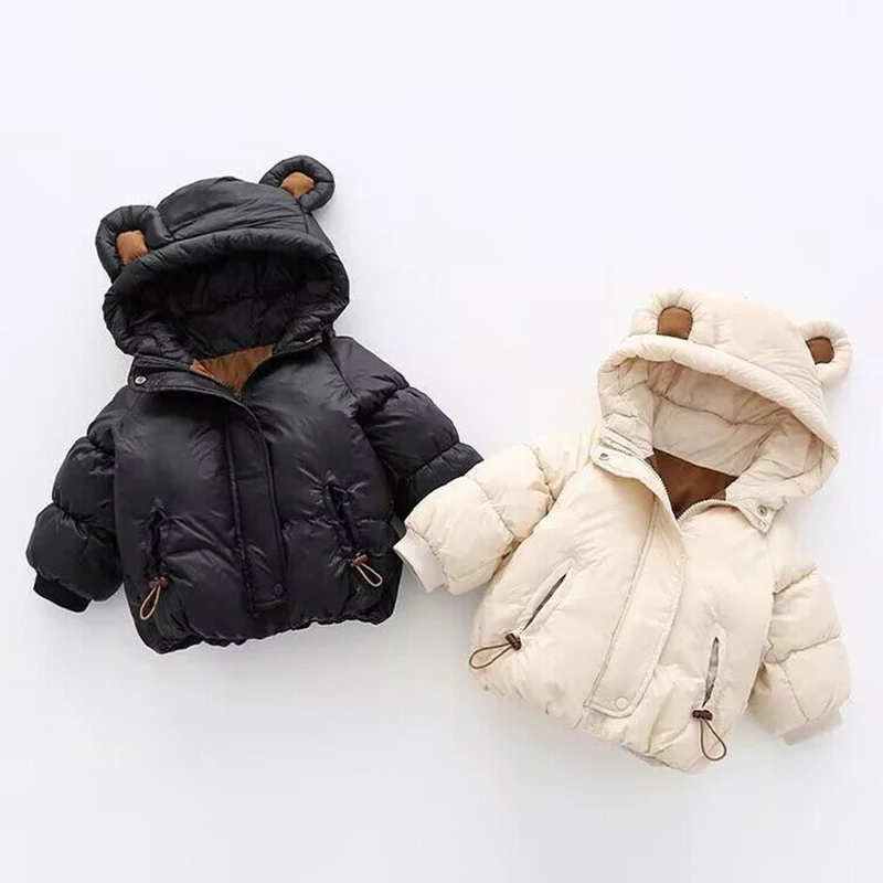 1-7 Years Kids Winter Coat Girls Boys Keep Warm Costume Hooded Zipper Coat Toddler Little Bear Hat Jacket Children Parka Outwear
1-7 Years Kids Winter Coat Girls Boys Keep Warm Costume Hooded Zipper Coat Toddler Little Bear Hat Jacket Children Parka Outwear