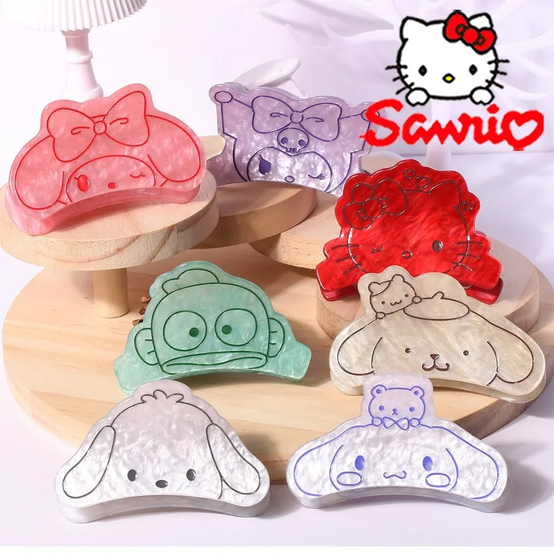 Sanrio Hello Kitty Hair Clip Cute Student Acrylic Grabbing Clip Fashion Sweet Girls Back Head Shark Hair Clip Birthday Gifts
Sanrio Hello Kitty Hair Clip Cute Student Acrylic Grabbing Clip Fashion Sweet Girls Back Head Shark Hair Clip Birthday Gifts