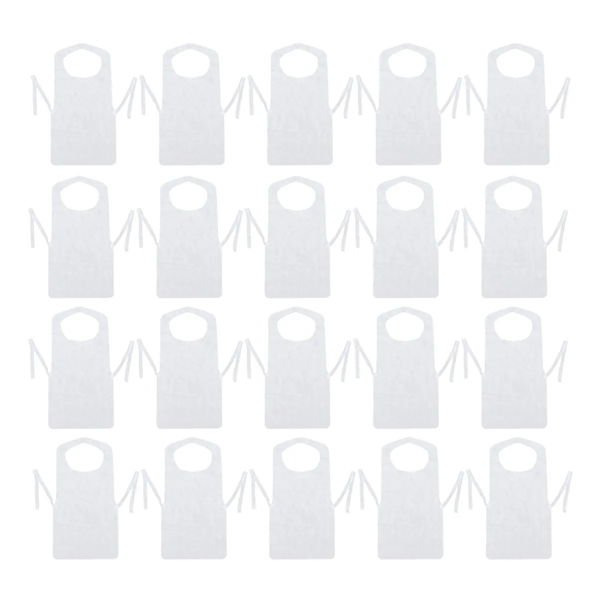 50Pcs Disposable Nonwovens Aprons Thickened Sleeveless Kitchen Cloth Protector for Cooking Painting Hotpot Picnic Stain
50Pcs Disposable Nonwovens Aprons Thickened Sleeveless Kitchen Cloth Protector for Cooking Painting Hotpot Picnic Stain