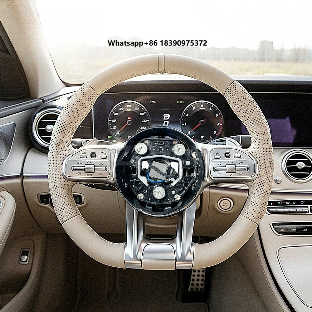 AMG Style Beige Perforated Leather Steering Wheel for GLE580 GLE53 GLE63 GLS X167 GLS450 GLS580 GLS600 GLS63
AMG Style Beige Perforated Leather Steering Wheel for GLE580 GLE53 GLE63 GLS X167 GLS450 GLS580 GLS600 GLS63