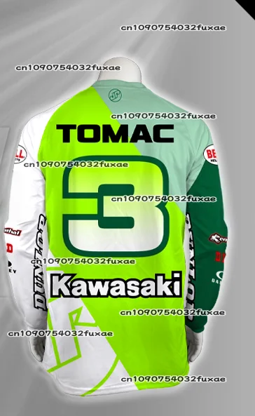 Kawasaki Motorcycle Racing Team Men's T-shirt Long Sleeve Spring and Autumn Men's T-shirt 2026 New Sports Breathable Men's Top
Kawasaki Motorcycle Racing Team Men's T-shirt Long Sleeve Spring and Autumn Men's T-shirt 2026 New Sports Breathable Men's Top