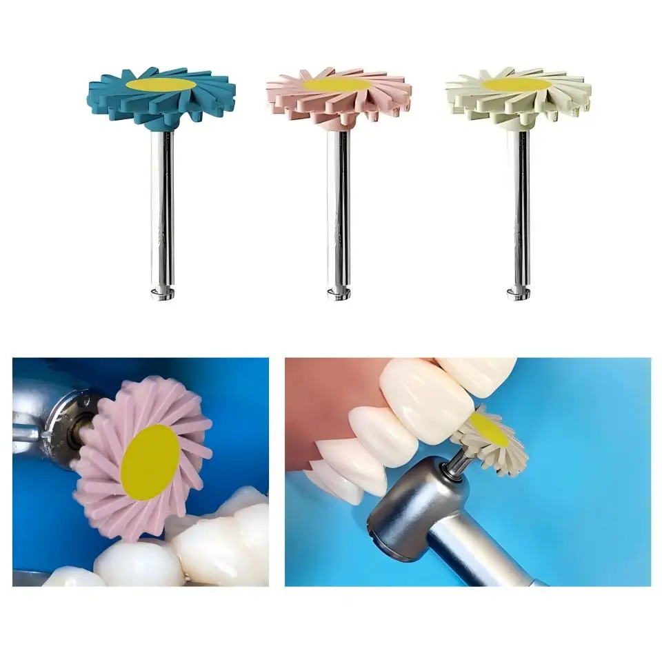 6Pcs Dental High Gloss Polishing Kit Diamond Spiral Wheels for Esthetic Dentistry Zirconia Ceramic Composite Finishing Discs
6Pcs Dental High Gloss Polishing Kit Diamond Spiral Wheels for Esthetic Dentistry Zirconia Ceramic Composite Finishing Discs