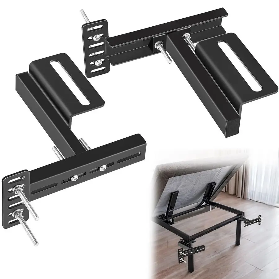 Headboard Bracket Kit for Adjustable Bed Base,Headboard Brackets for Metal Bed Frame,Footboard Extension Kit for Twin, Full ,Qu
Headboard Bracket Kit for Adjustable Bed Base,Headboard Brackets for Metal Bed Frame,Footboard Extension Kit for Twin, Full ,Qu
