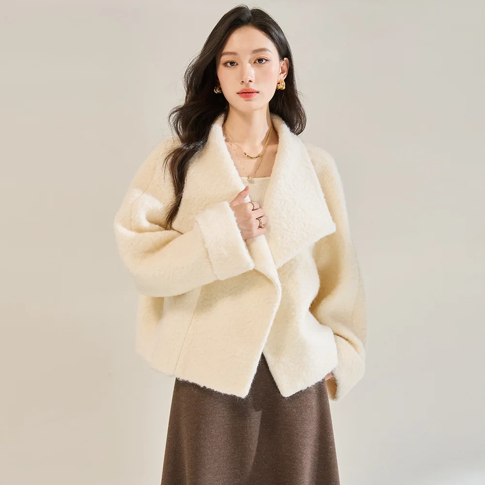 Women Korean Retro Premium Classic Loose Wool Short Top Coat
Women Korean Retro Premium Classic Loose Wool Short Top Coat