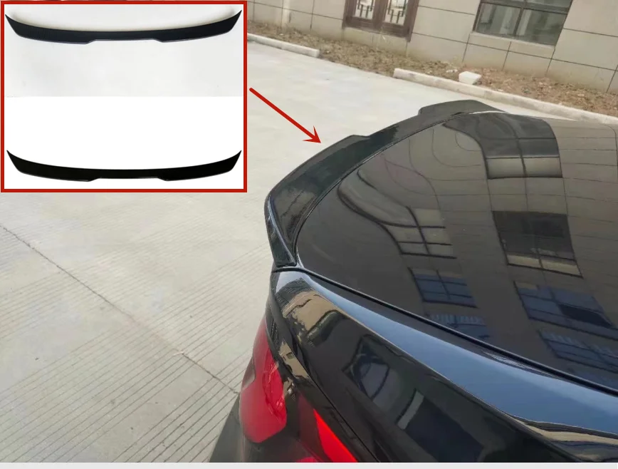 For BMW 5 Series G30 G38 Spoiler 2017-2022 ABS black/Carbon Fiber Look Rear Trunk Wing Car Body Kit Accessories
For BMW 5 Series G30 G38 Spoiler 2017-2022 ABS black/Carbon Fiber Look Rear Trunk Wing Car Body Kit Accessories
