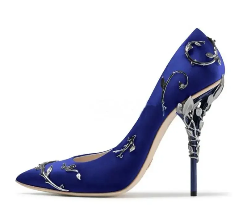 Concise Style Women Solid Color Pumps Silk Leather Pointed Toe Office Lady Slip On Metal Decoration High Heel Dress Shoes
Concise Style Women Solid Color Pumps Silk Leather Pointed Toe Office Lady Slip On Metal Decoration High Heel Dress Shoes