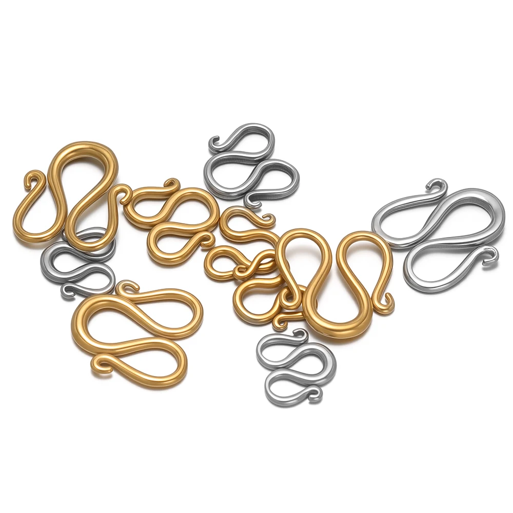 20pcs Stainless Steel W Shaped Clasps Hooks DIY Jewelry Making Bracelets Finding Necklace Pendant Accessories Anklets Supplies
20pcs Stainless Steel W Shaped Clasps Hooks DIY Jewelry Making Bracelets Finding Necklace Pendant Accessories Anklets Supplies