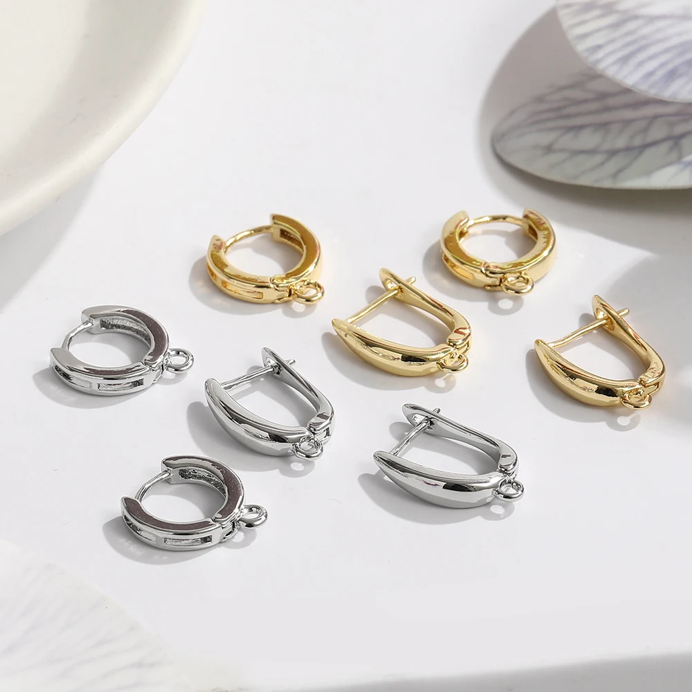 BenS Round Earring hook for Jewelry making Brass Gold Plated Ear clasp hooks DIY Handmade Jewelry Making findings wholesale E143
BenS Round Earring hook for Jewelry making Brass Gold Plated Ear clasp hooks DIY Handmade Jewelry Making findings wholesale E143