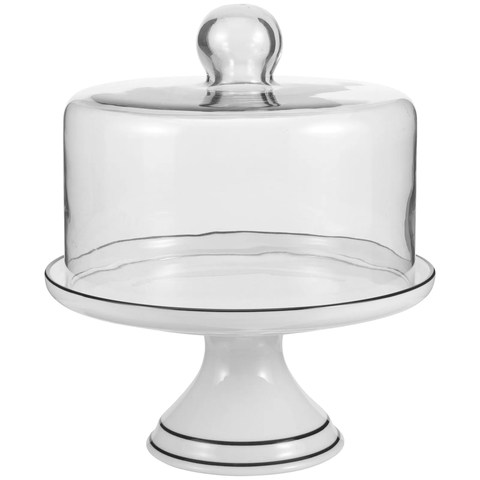 Cake Stand High Foot Transparent Dome Cover Cake Holder Dessert Plate Party Wedding Glass Domes for Display Dessert Plates
Cake Stand High Foot Transparent Dome Cover Cake Holder Dessert Plate Party Wedding Glass Domes for Display Dessert Plates
