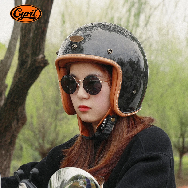 CYRIL C500 Forged Carbon Fiber Vintage Helmet 3/4 Helmet Lightweight Summer Ultra Light Half Helmet for Men and Women
CYRIL C500 Forged Carbon Fiber Vintage Helmet 3/4 Helmet Lightweight Summer Ultra Light Half Helmet for Men and Women