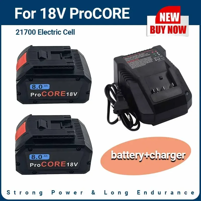 18V ProCORE 8000mAh для Bosch 18V беспроводной инструмент BAT609 BAT618 GBA18V80 21900 сменный аккумулятор-21700 электрическая батарея
18V ProCORE 8000mAh для Bosch 18V беспроводной инструмент BAT609 BAT618 GBA18V80 21900 сменный аккумулятор-21700 электрическая батарея