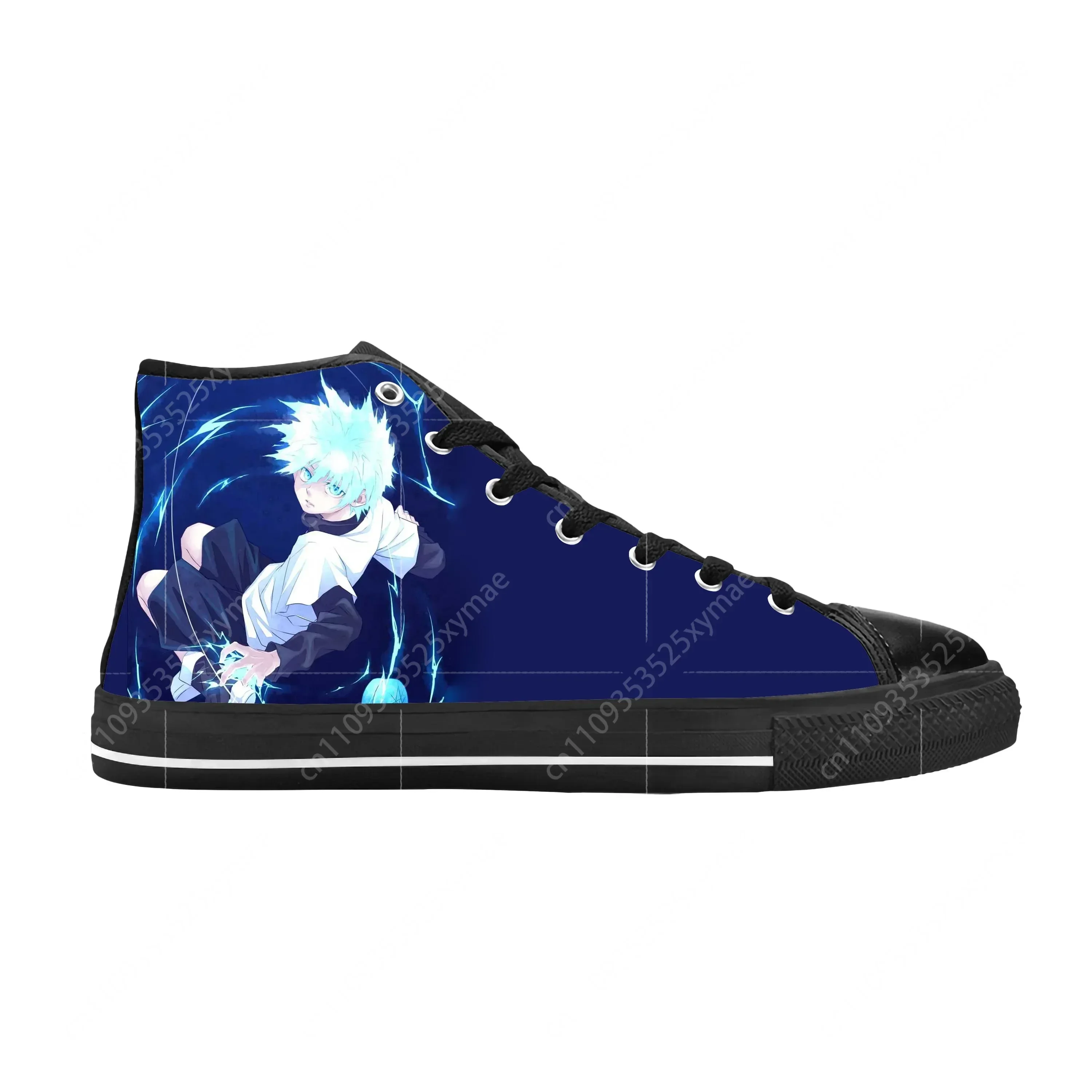 Japan Anime Manga Hunter X Hunter Killua Zoldyck Casual Cloth Shoes High Top Comfortable Breathable 3D Print Men Women Sneakers
Japan Anime Manga Hunter X Hunter Killua Zoldyck Casual Cloth Shoes High Top Comfortable Breathable 3D Print Men Women Sneakers
