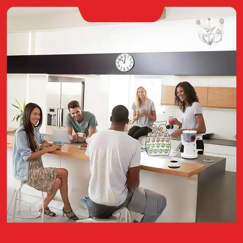 Coffee Pods Holder Storage Organizer Stand Coffee Pod Storage Compatible For K Cups(20 Pods)
Coffee Pods Holder Storage Organizer Stand Coffee Pod Storage Compatible For K Cups(20 Pods)