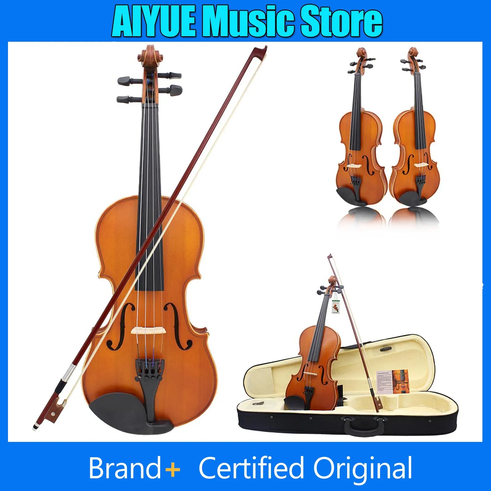 Violin Maple Acoustic Violino Vintage Style Violin With Case Bow For Professional Beginner Students Kids Musical Instrument
Violin Maple Acoustic Violino Vintage Style Violin With Case Bow For Professional Beginner Students Kids Musical Instrument
