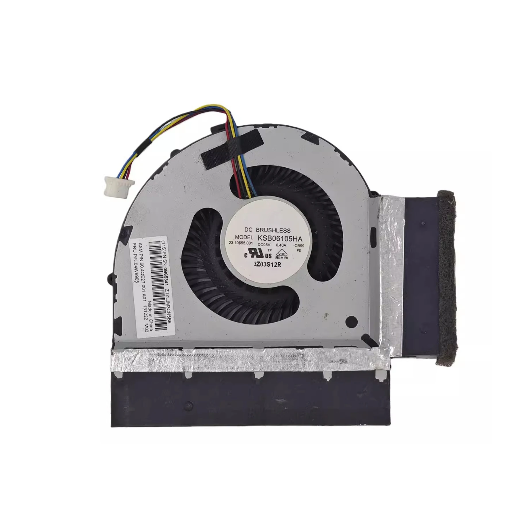 Вентилятор охлаждения для DELTA KSB06105HA-CB99 DC05V 0.40A 4-проводной, новый
Вентилятор охлаждения для DELTA KSB06105HA-CB99 DC05V 0.40A 4-проводной, новый