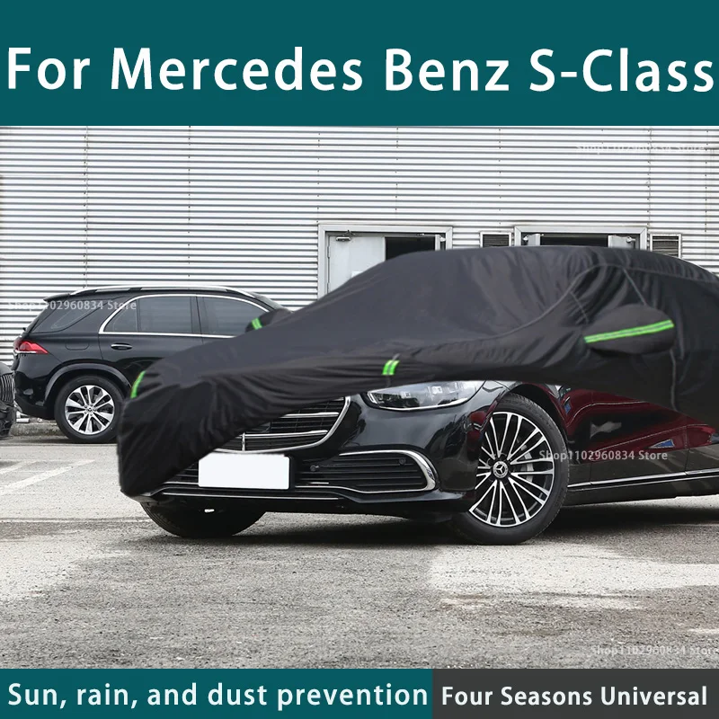 Полноразмерные автомобильные чехлы для Mercedes Benz S Class, защита от солнца, пыли, дождя, снега, автомобильный чехол с защитой от града, черный Автомобильный Чехол
Полноразмерные автомобильные чехлы для Mercedes Benz S Class, защита от солнца, пыли, дождя, снега, автомобильный чехол с защитой от града, черный Автомобильный Чехол