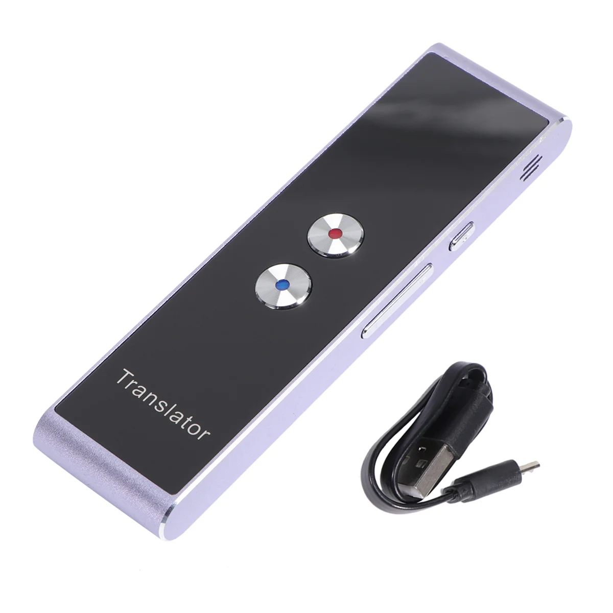 Portable Smart Voice Translator Two-Way Real Time Multi-Language Translation Photo Translator for Learning Travelling Business (
Portable Smart Voice Translator Two-Way Real Time Multi-Language Translation Photo Translator for Learning Travelling Business (