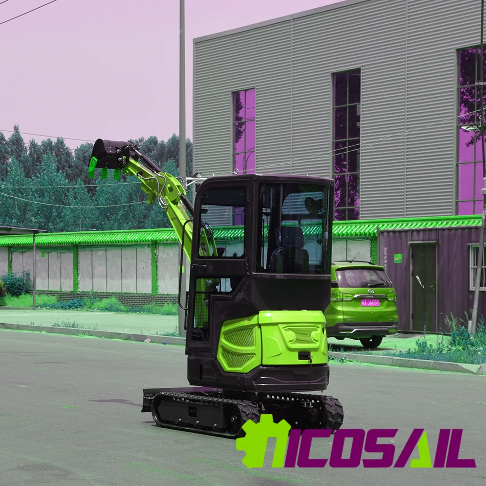 Small excavator hydraulic track type machine with optional accessories for flexible operation
Small excavator hydraulic track type machine with optional accessories for flexible operation