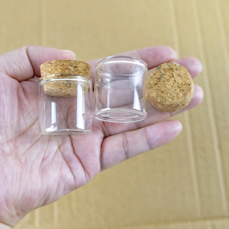 20 шт., 10 мл, пустые стеклянные пробирки, бутылки с пробковым верхом 
20 шт., 10 мл, пустые стеклянные пробирки, бутылки с пробковым верхом