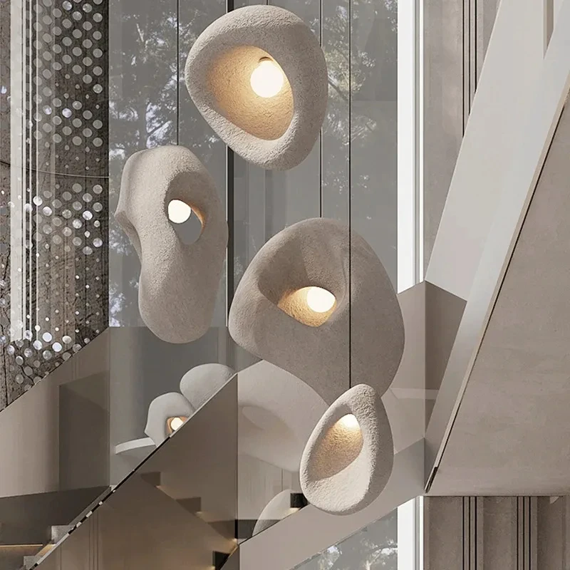 CX251FV Modern Wabi-sabi Handmade Led Pendant Light Living Dining Room Chandelier Home Decor Loft Bedroom Hanging Lamp Fixture
CX251FV Modern Wabi-sabi Handmade Led Pendant Light Living Dining Room Chandelier Home Decor Loft Bedroom Hanging Lamp Fixture