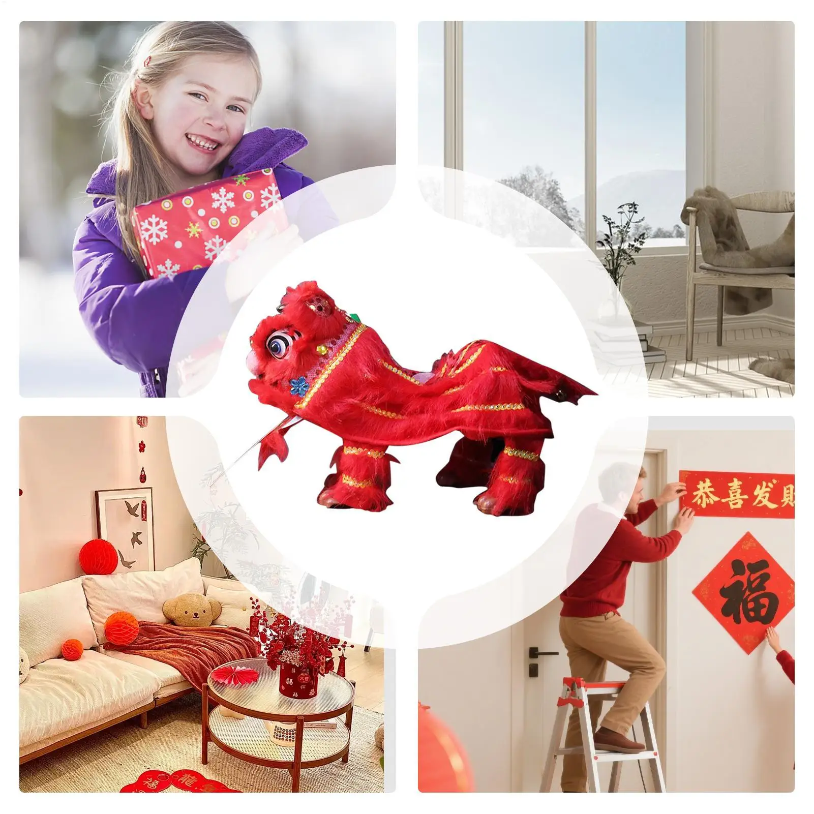 Asian Style Puppet Lion Dance Puppet String Set For Kids Handmade Festive Toy Cultural Craftsmanship For School Classroom Home
Asian Style Puppet Lion Dance Puppet String Set For Kids Handmade Festive Toy Cultural Craftsmanship For School Classroom Home