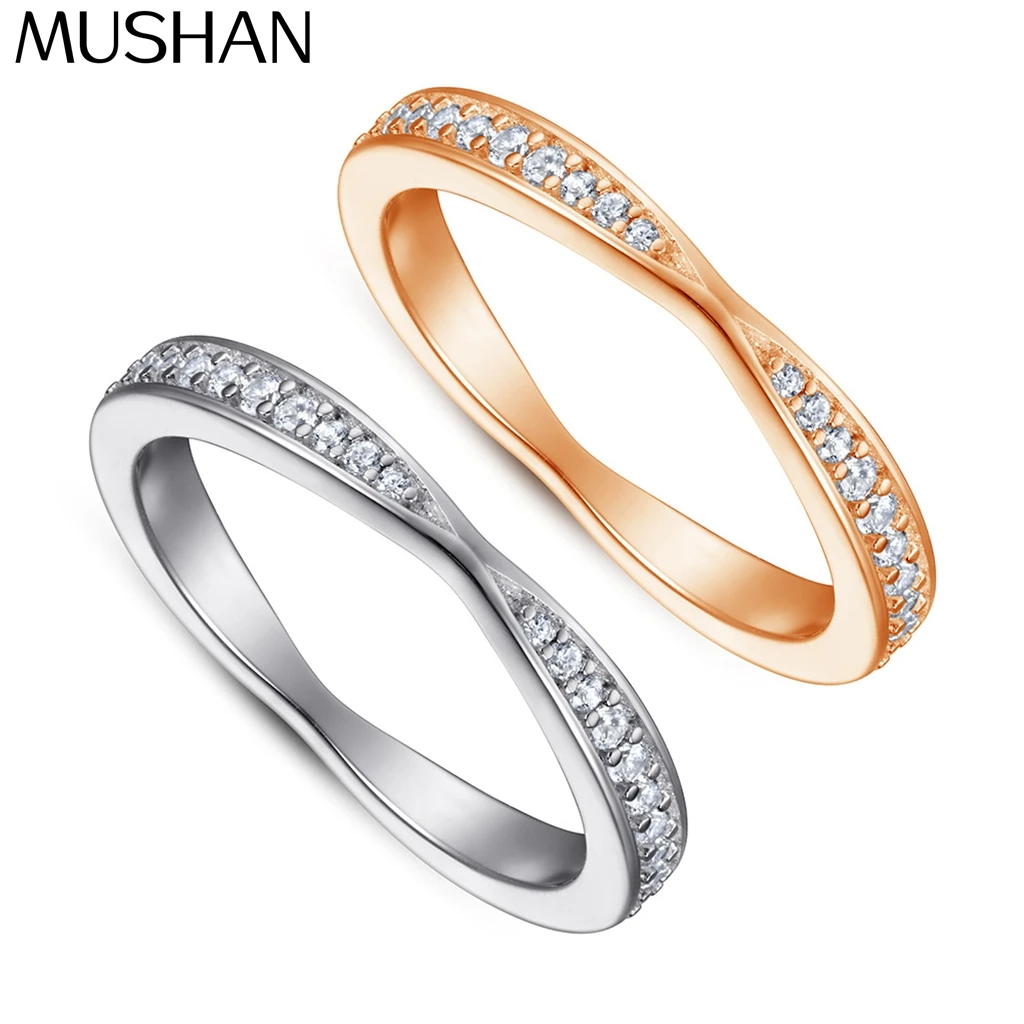 MuShan Jewelry 925 Sterling Silver Timeless Engagement Ring 5A Cubic Zirconia Women Valentine Anniversary Women Gift
MuShan Jewelry 925 Sterling Silver Timeless Engagement Ring 5A Cubic Zirconia Women Valentine Anniversary Women Gift