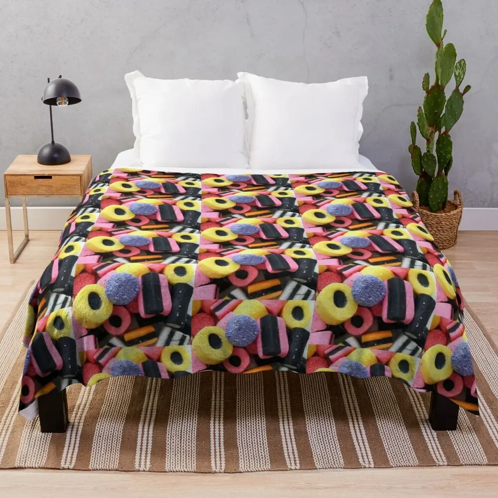 Liquorice Allsorts - You May Take One! Throw Blanket Luxury Throw heavy to sleep Kid'S Flannel Fabric Blankets
Liquorice Allsorts - You May Take One! Throw Blanket Luxury Throw heavy to sleep Kid'S Flannel Fabric Blankets