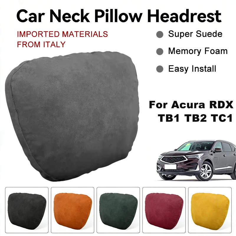 Italy Suede Car Neck Rest Pillow For Acura RDX TB1 TB2 TC1 Seat Head Neck Support Cushion Auto Interior Accessories
Italy Suede Car Neck Rest Pillow For Acura RDX TB1 TB2 TC1 Seat Head Neck Support Cushion Auto Interior Accessories