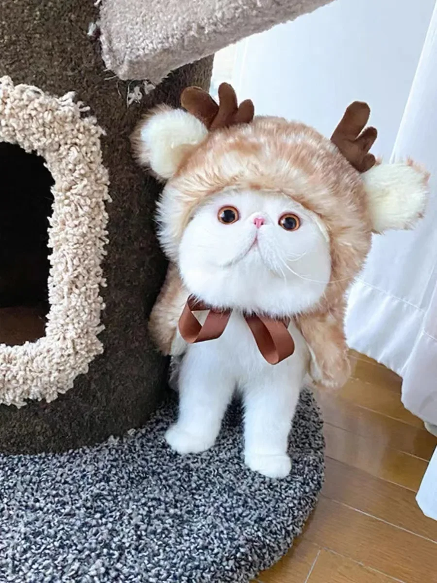 New Christmas Pet Apparel Elk Autumn and Winter Cloak Warm Cloak Teddy Dog Cat Clothes Transform
New Christmas Pet Apparel Elk Autumn and Winter Cloak Warm Cloak Teddy Dog Cat Clothes Transform