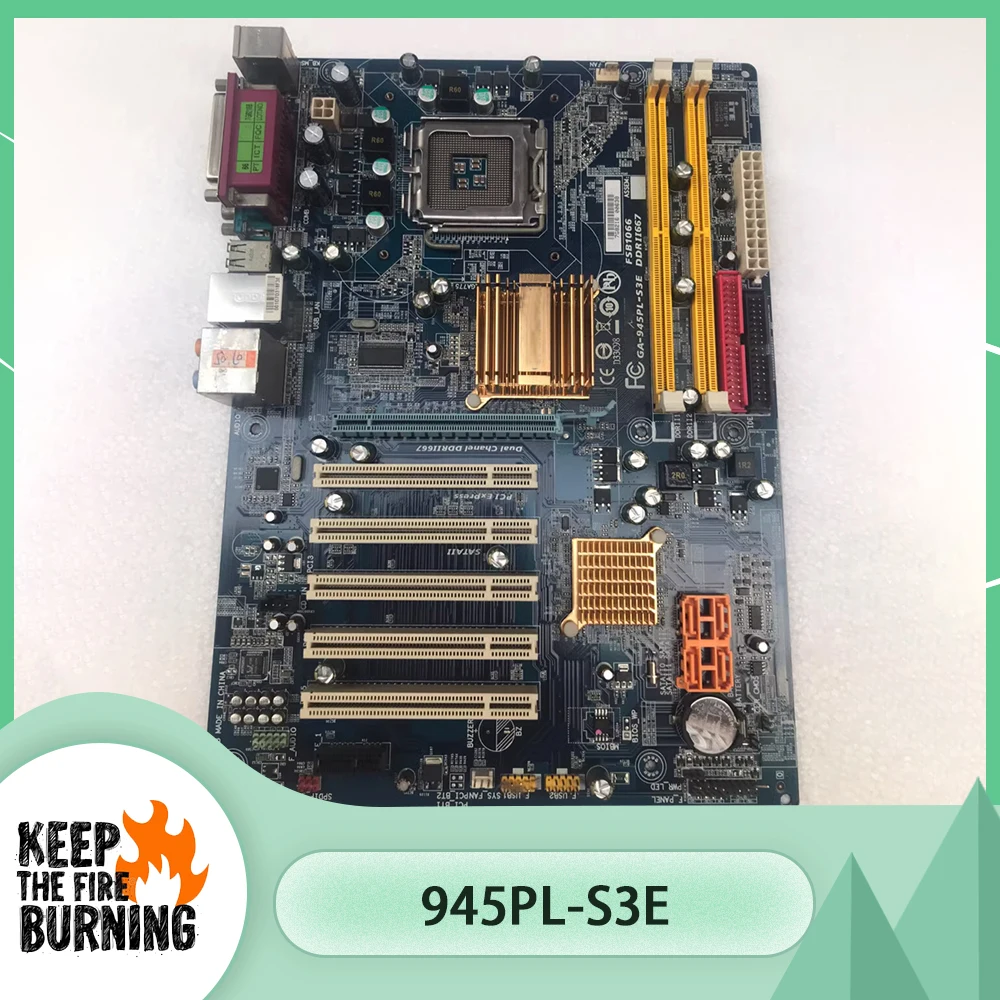 Для Giga-Byte 945PL-S3E 5 слотов PCI материнская плата промышленного управления GA-945PL-S3E
Для Giga-Byte 945PL-S3E 5 слотов PCI материнская плата промышленного управления GA-945PL-S3E