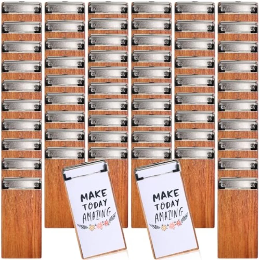 Pcs Mini Clipboard Small Clipboards Wooden Half Page Clipboard Wood Check Presenters Clipboards for Restaurant School Waitress
Pcs Mini Clipboard Small Clipboards Wooden Half Page Clipboard Wood Check Presenters Clipboards for Restaurant School Waitress